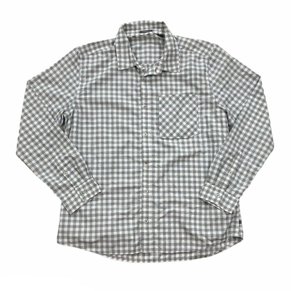 Toad & Co Mens Gray Pilotlight Long Sleeve Shirt
